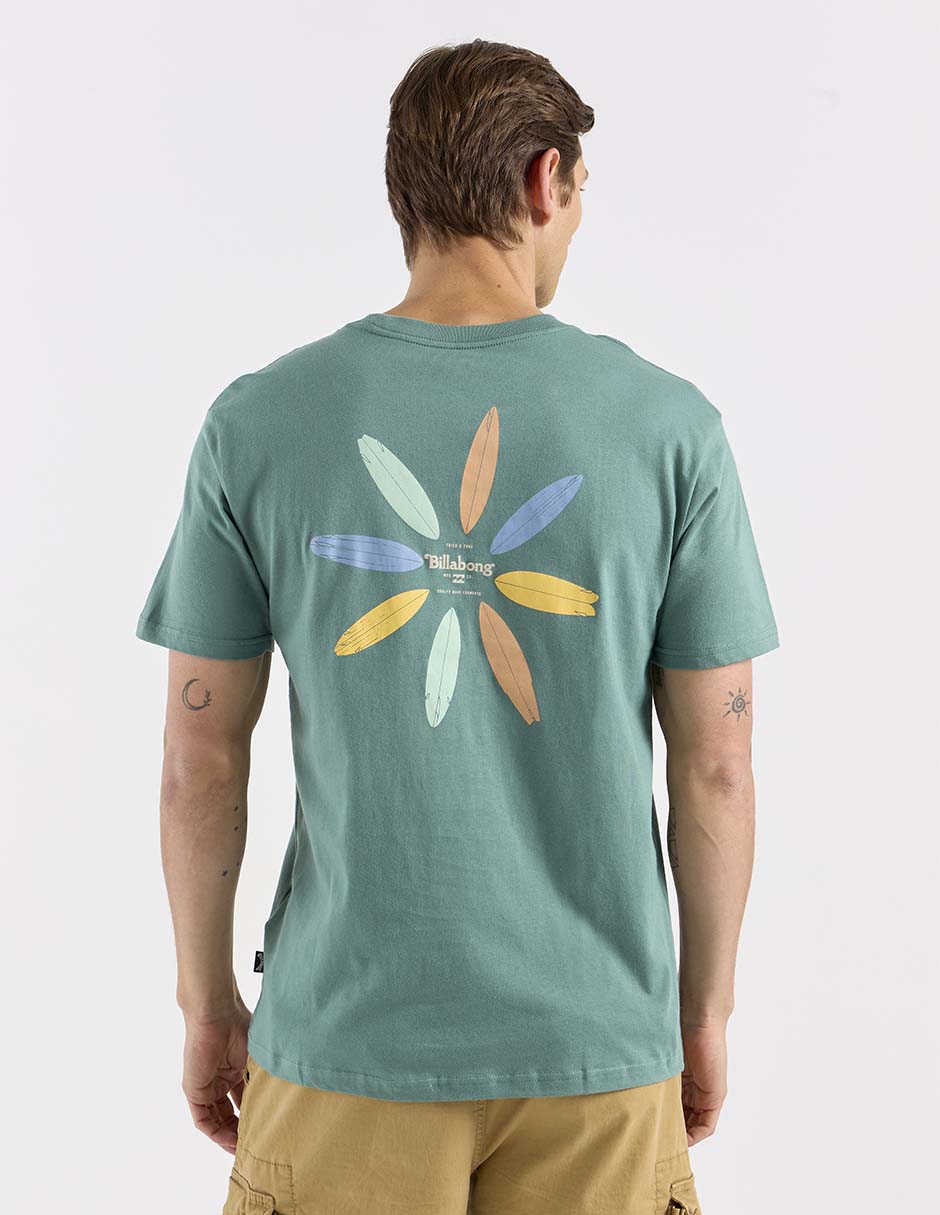 Playera cuello redondo para hombre 2