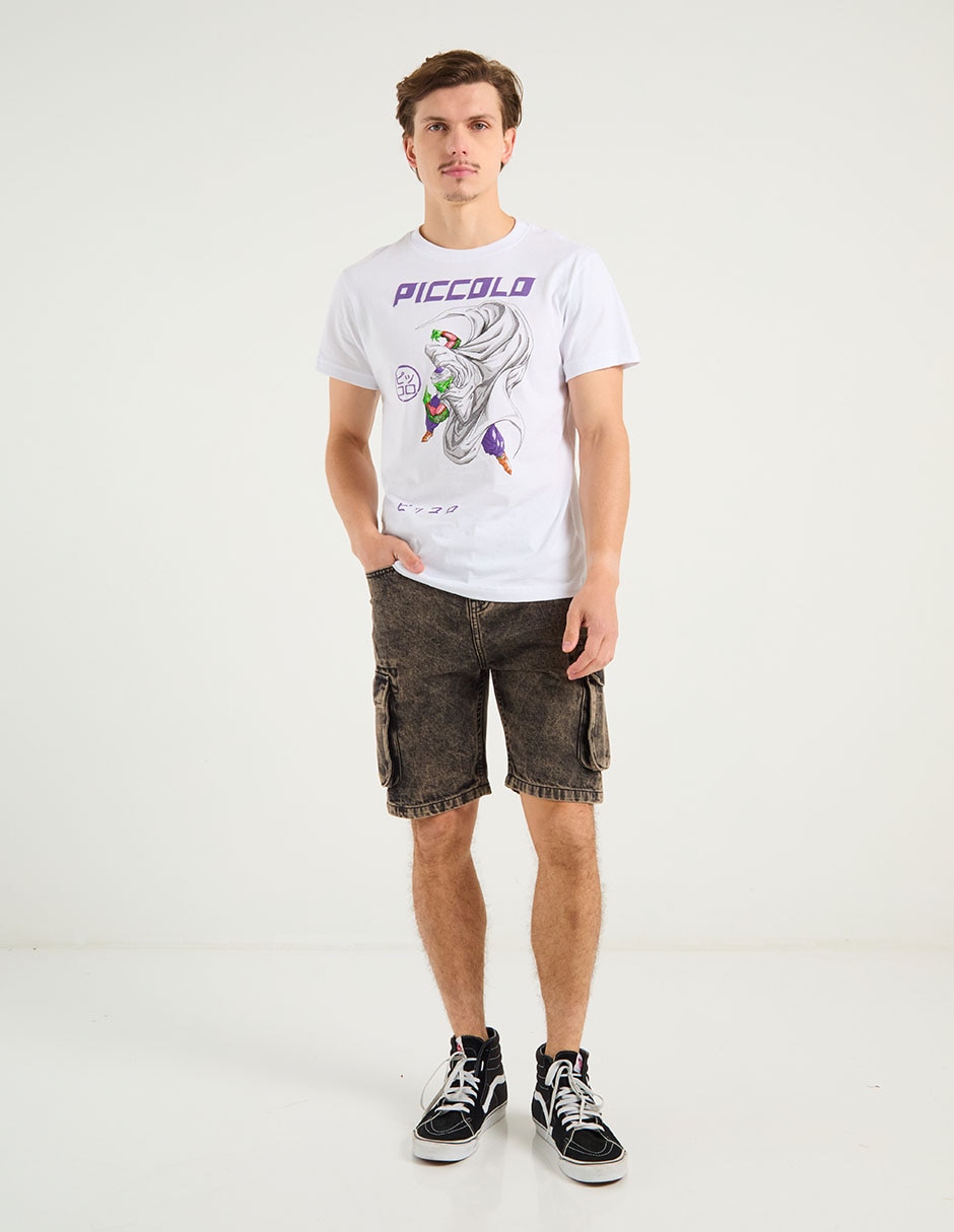 Playera Piccolo cuello redondo para hombre 2
