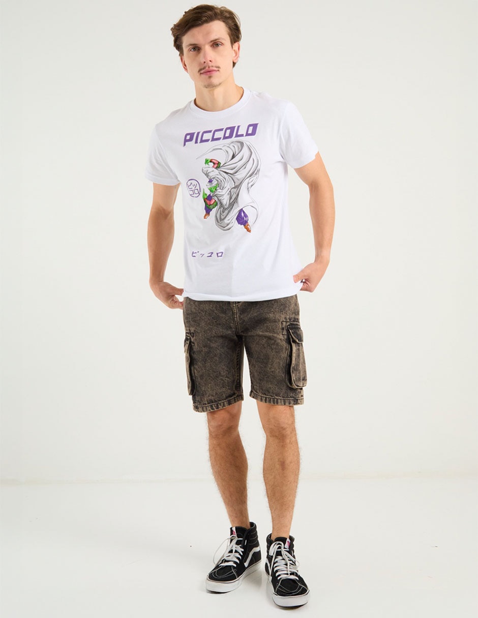 Playera Piccolo cuello redondo para hombre 3