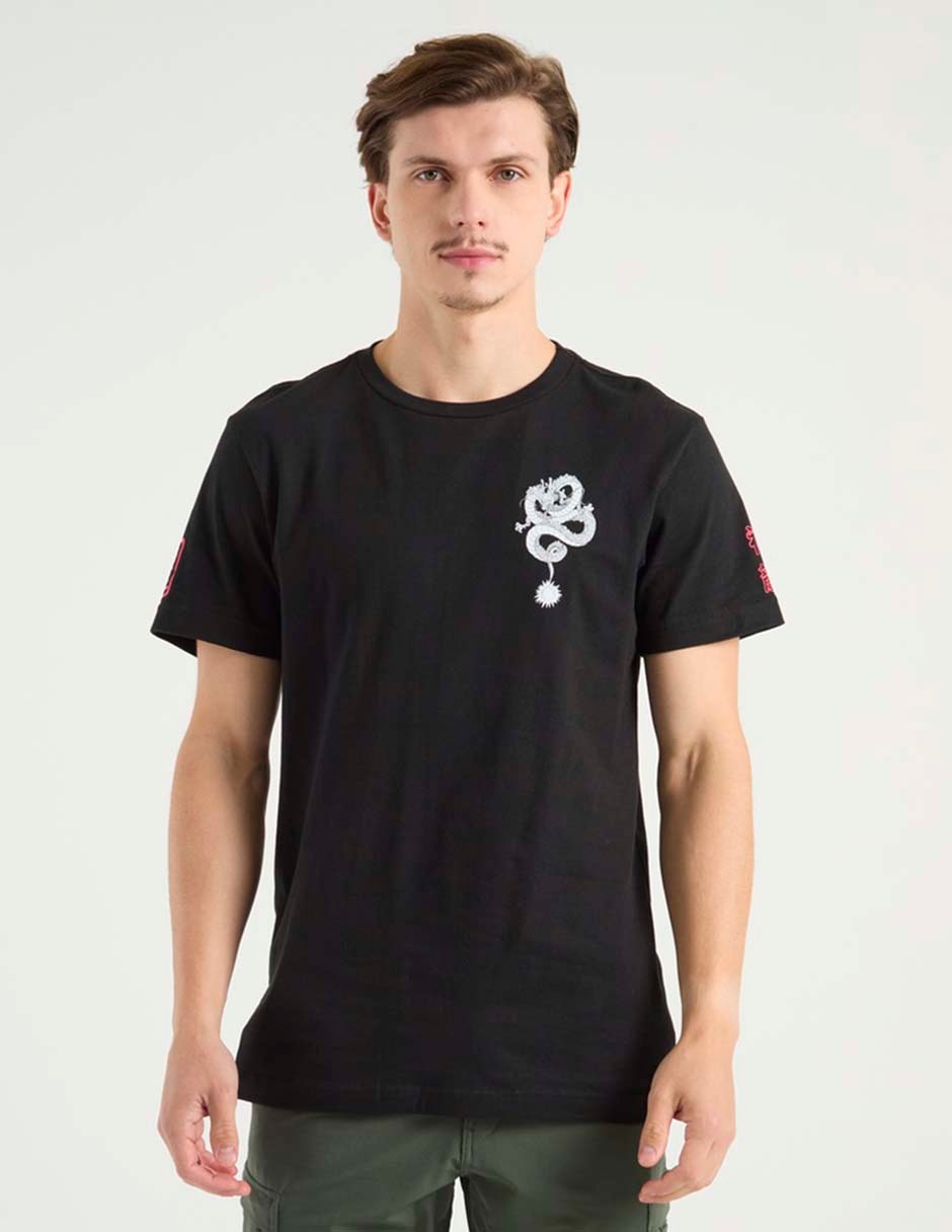 Playera Dragon Ball Z cuello redondo para hombre