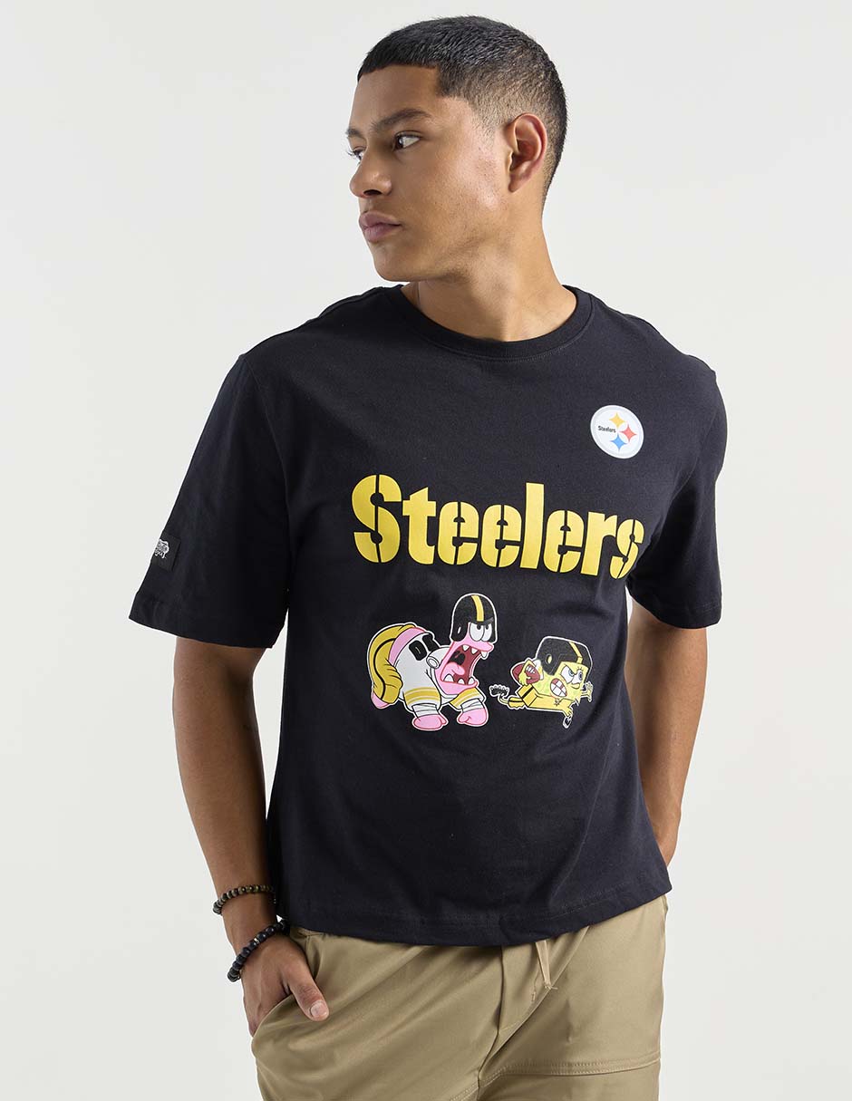 Playera Bob Esponja cuello redondo para hombre 2