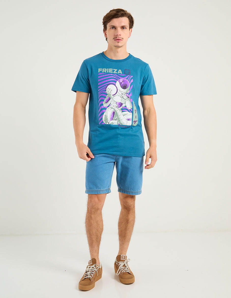 Playera Dragon Ball Z cuello redondo para hombre 2
