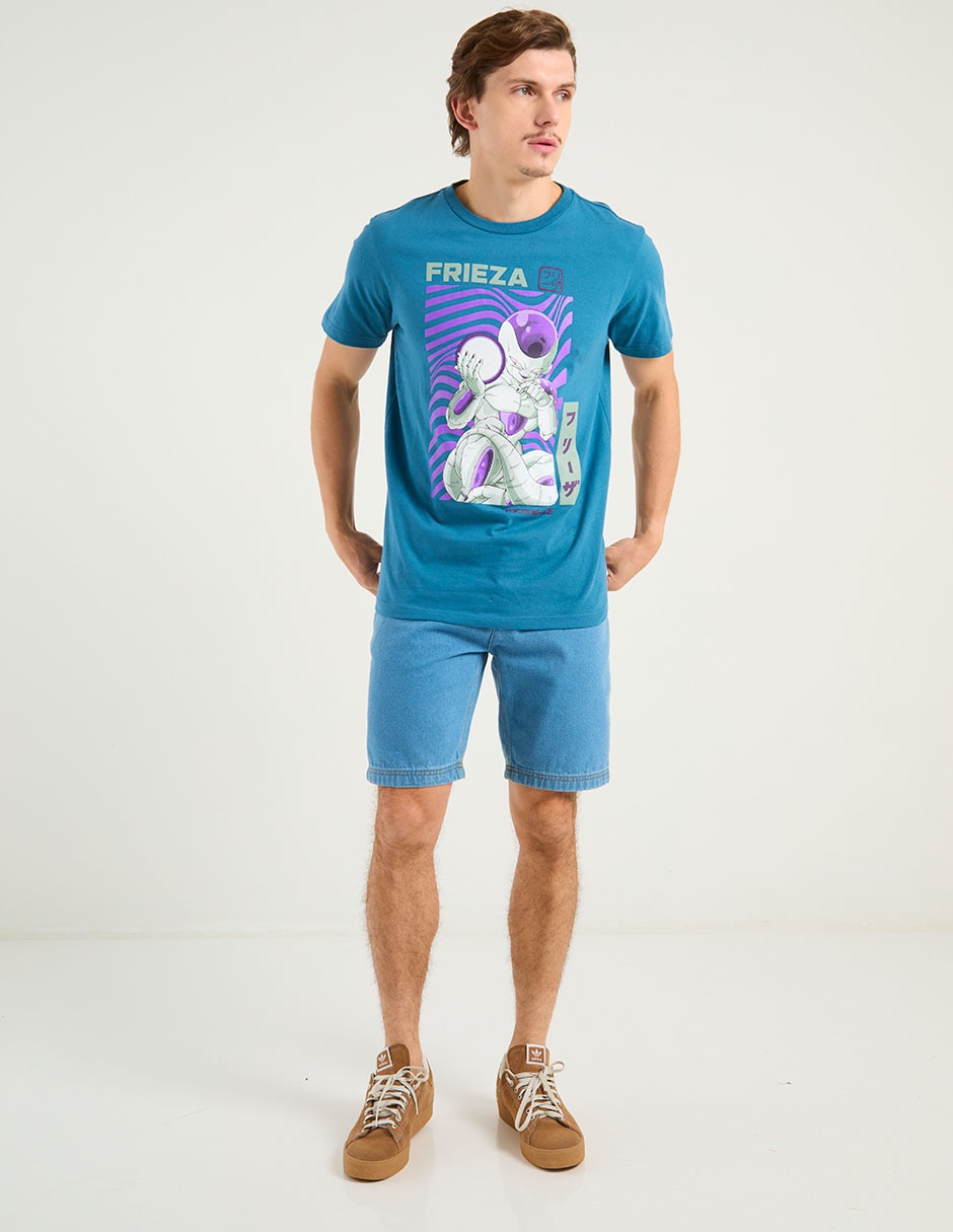 Playera Dragon Ball Z cuello redondo para hombre 3