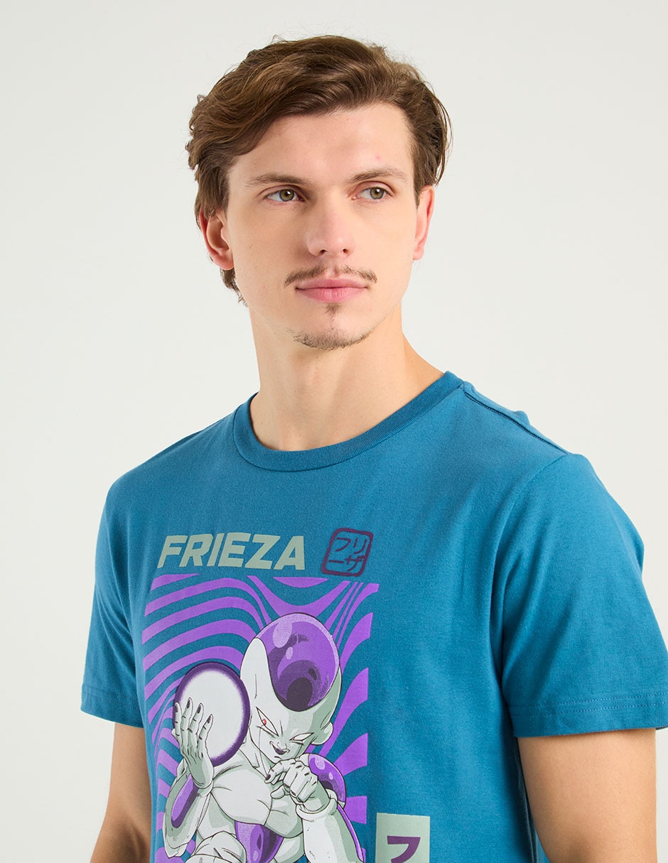 Playera Dragon Ball Z cuello redondo para hombre 4