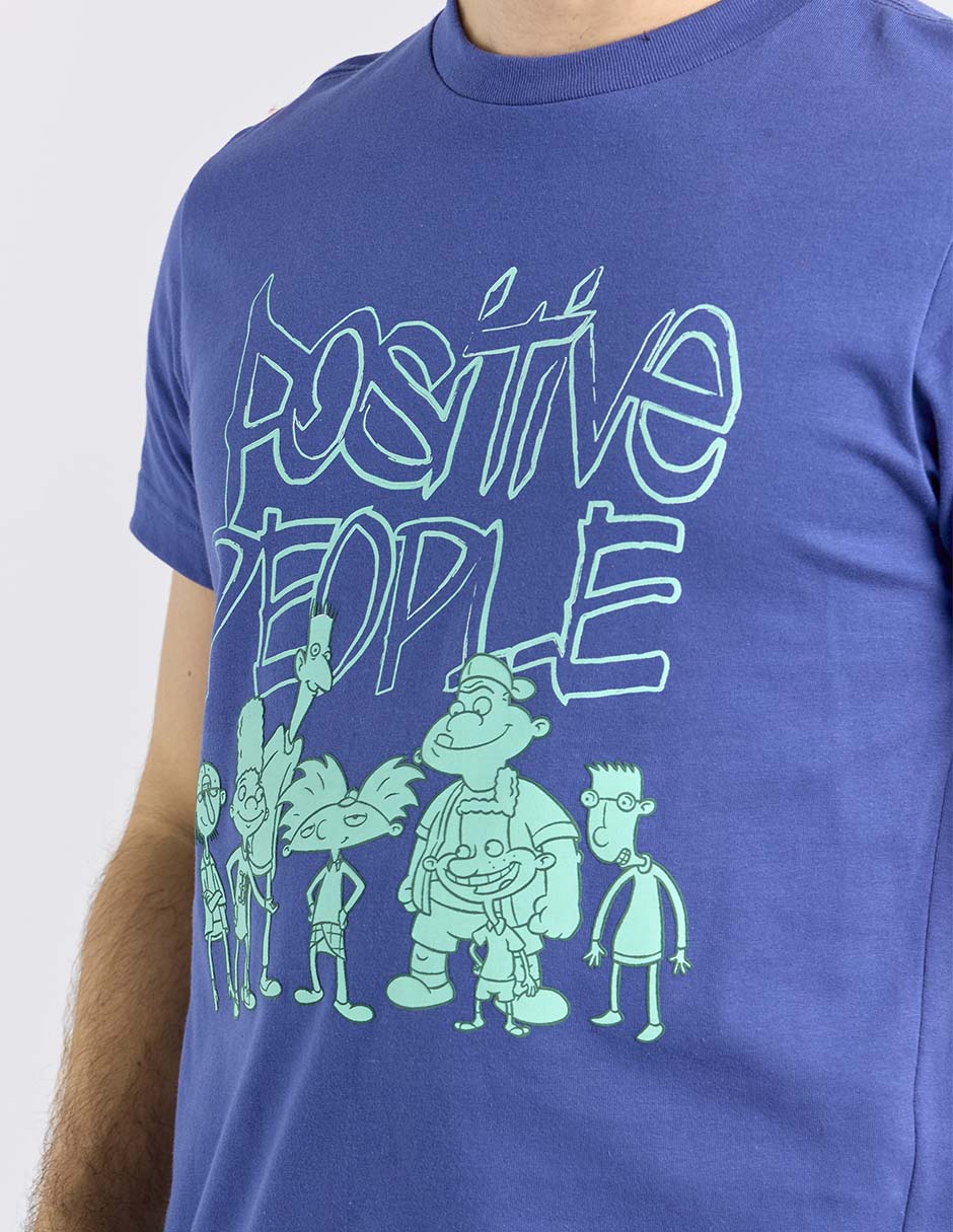 Playera Hey Arnold! cuello redondo para hombre 4