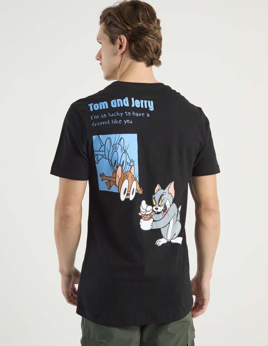 Playera Tom and Jerry cuello redondo para hombre 6