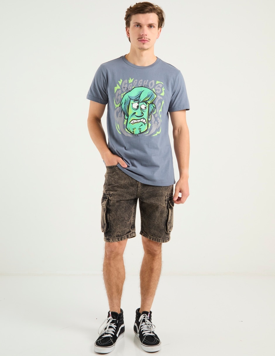 Playera Scooby-Doo cuello redondo para hombre 2