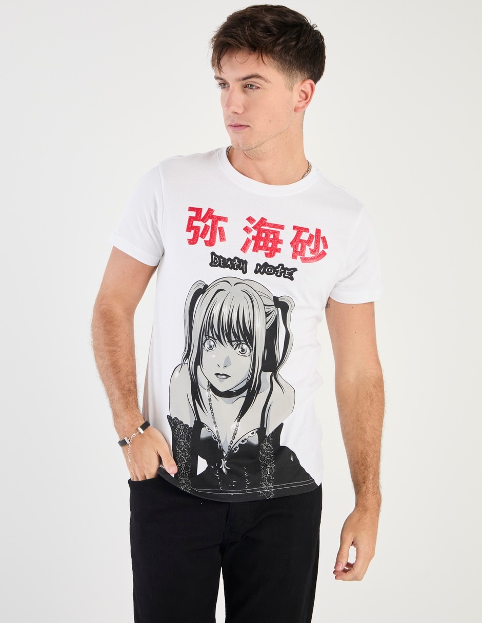 Playera misa amane cuello redondo para hombre Playera misa amane cuello redondo para hombre