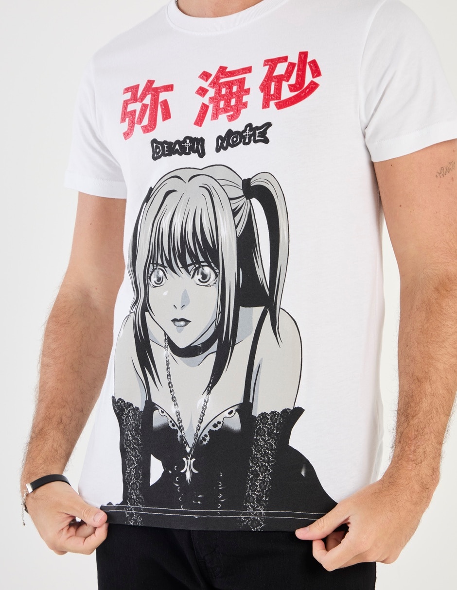 Playera misa amane cuello redondo para hombre 4