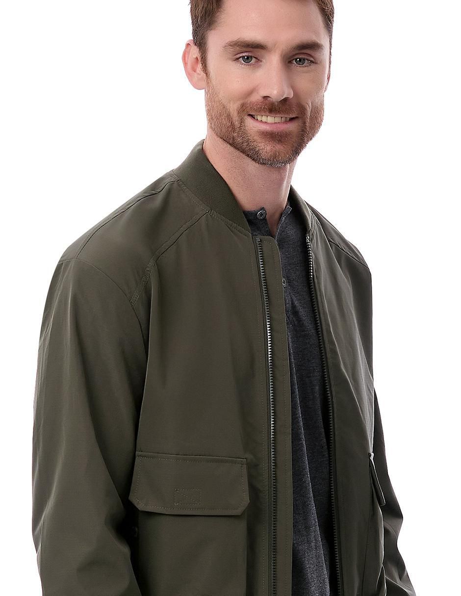 Chamarra casual con bolsillos para hombre 3