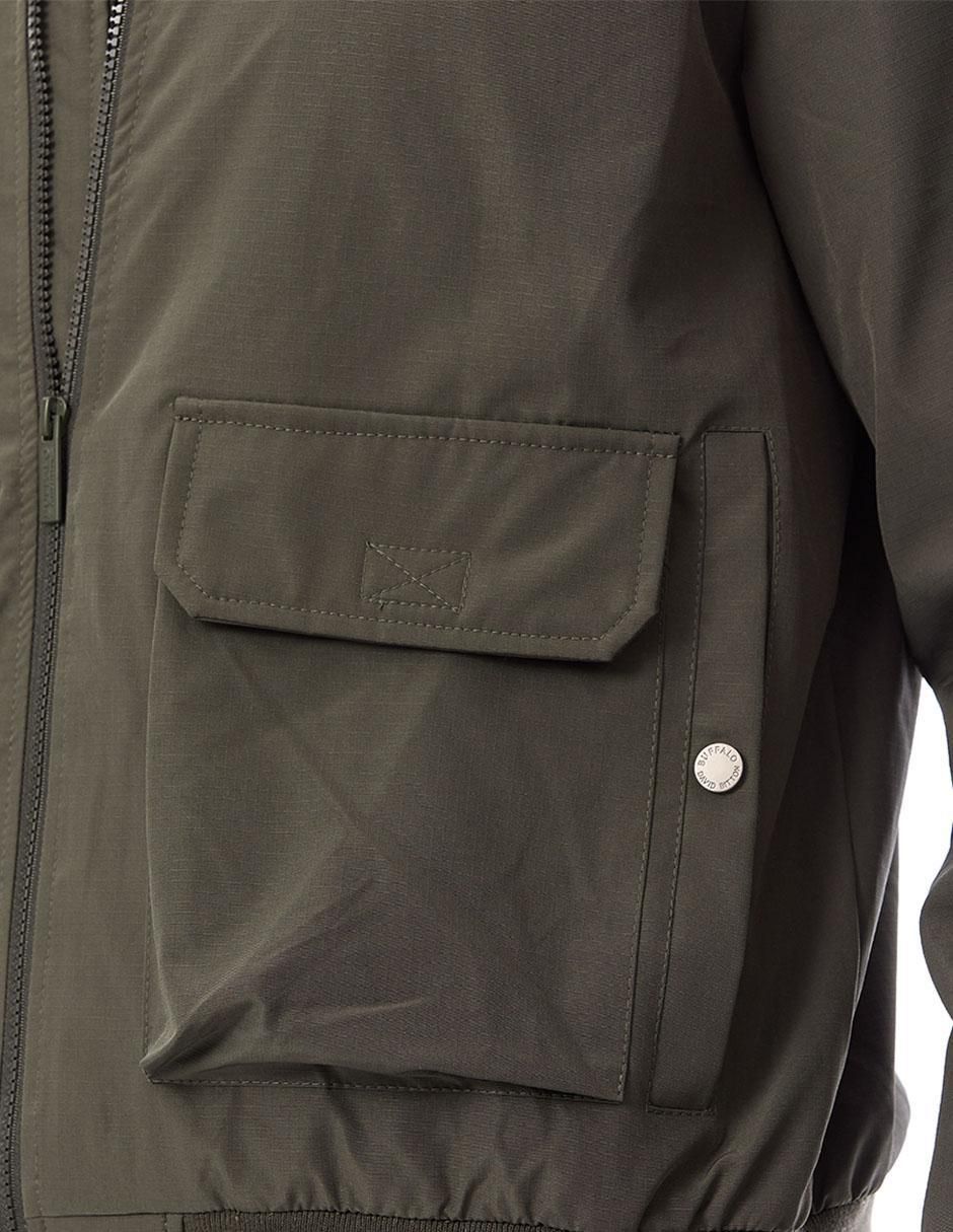 Chamarra casual con bolsillos para hombre 5