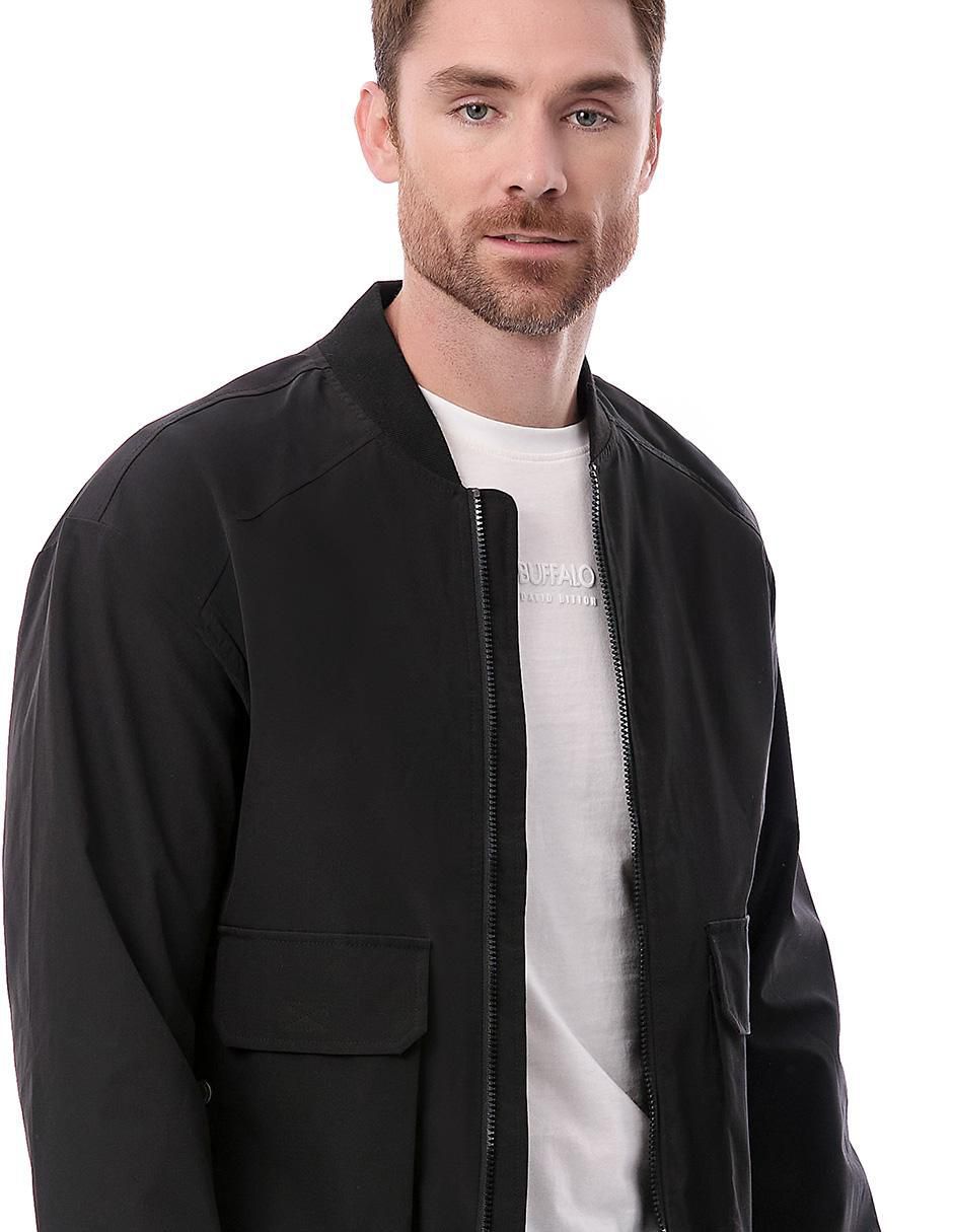 Chamarra casual con bolsillos para hombre 3