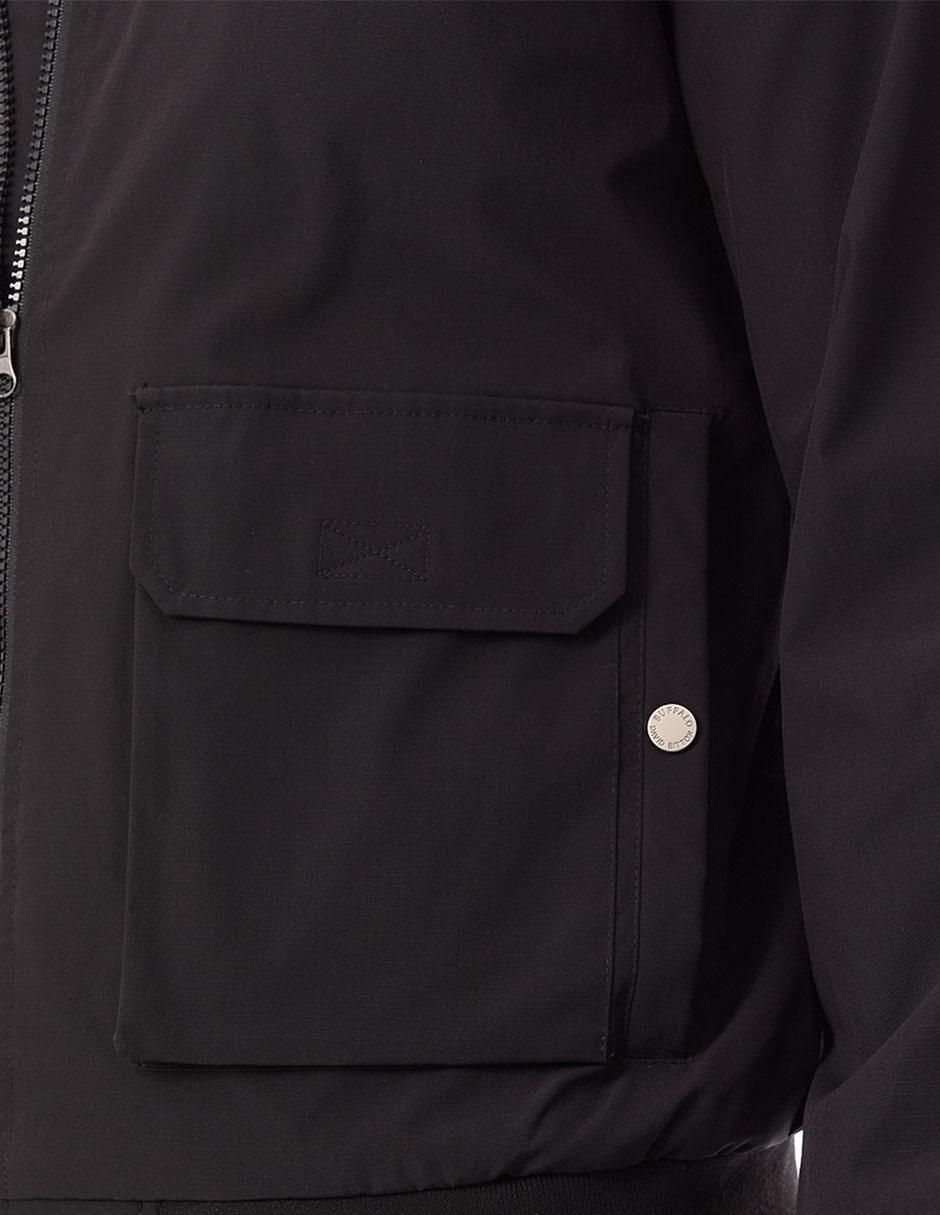 Chamarra casual con bolsillos para hombre 5