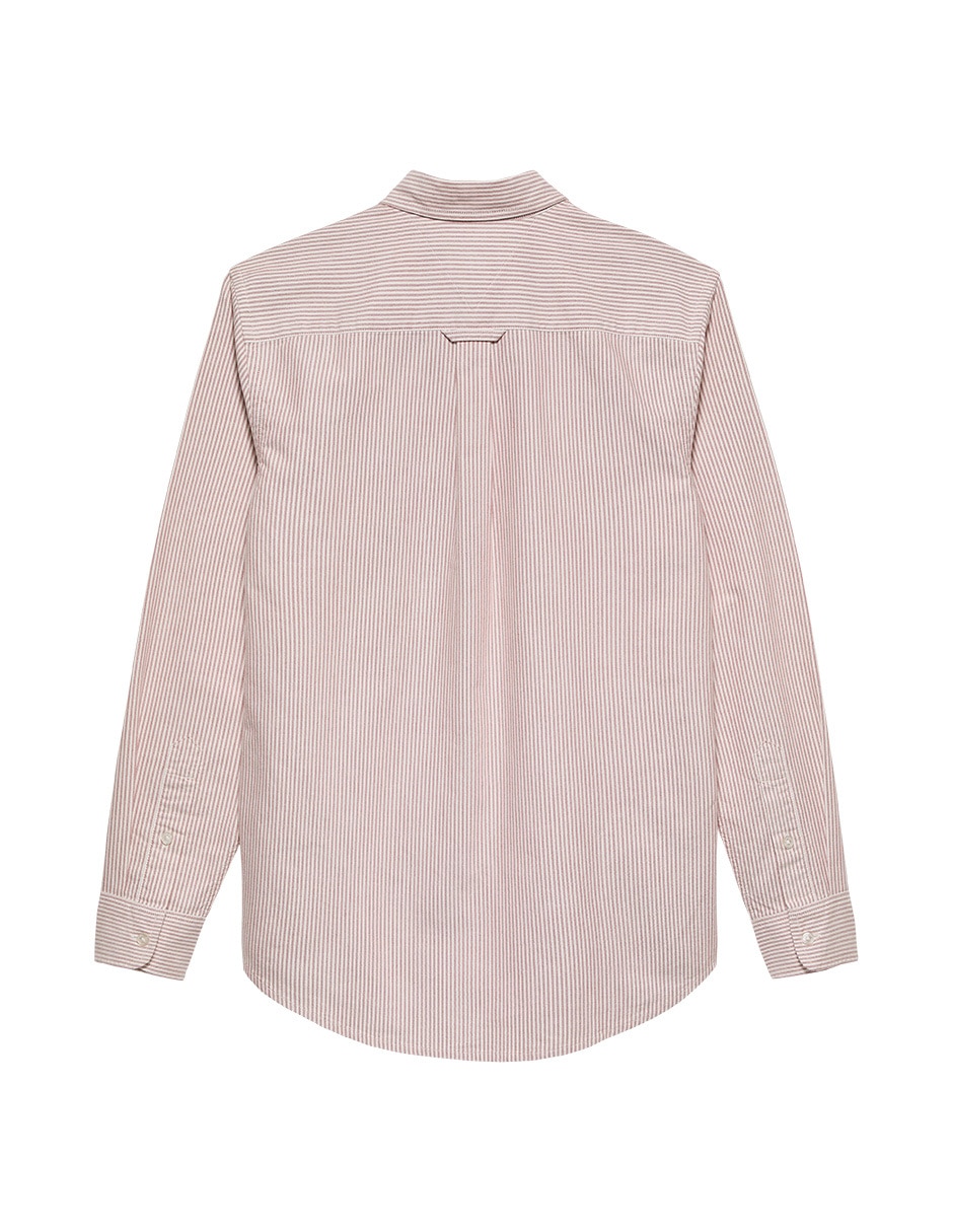 Camisa casual de algodón manga larga para hombre 2
