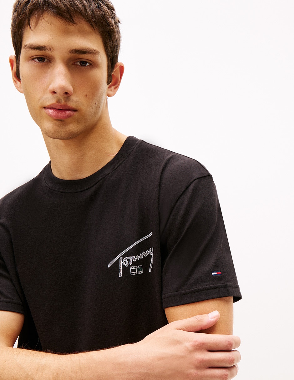 Playera Signature cuello redondo para hombre 3