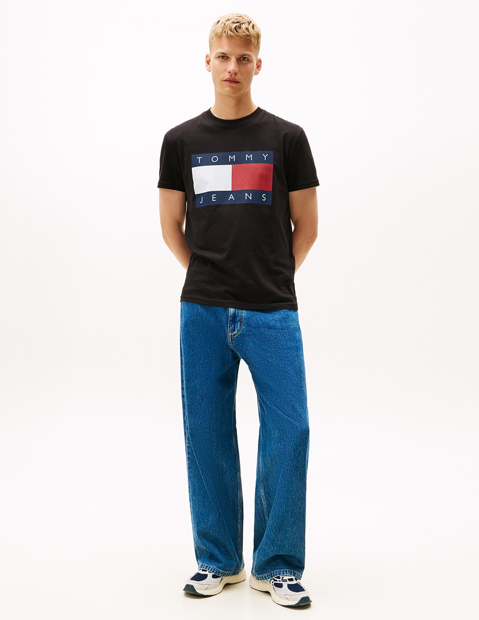 Playera Ess Flag cuello redondo para hombre 3