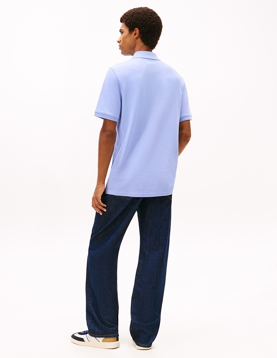 Playera tipo polo Classic Flag para hombre 4
