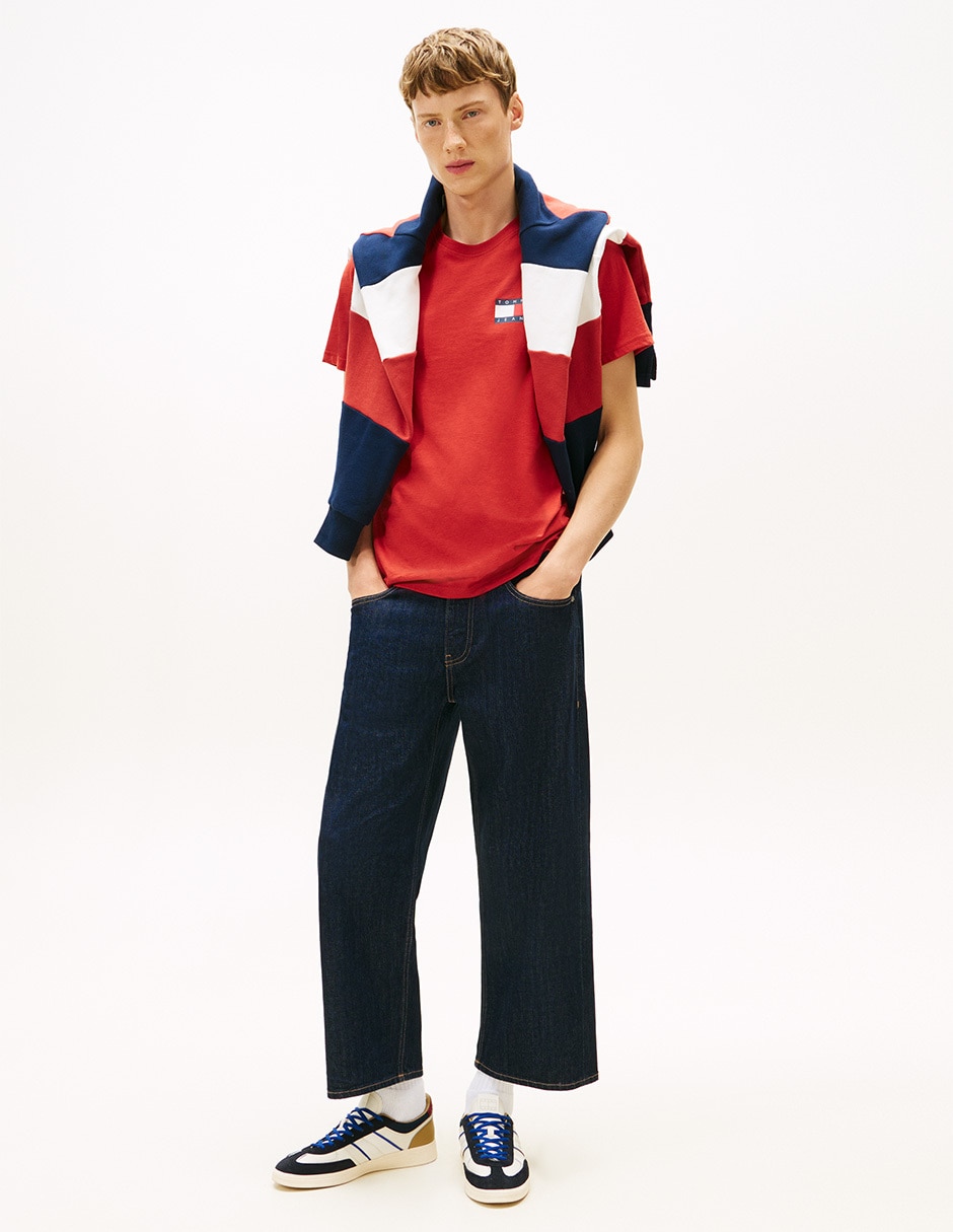 Playera Ess Flag cuello redondo para hombre 3