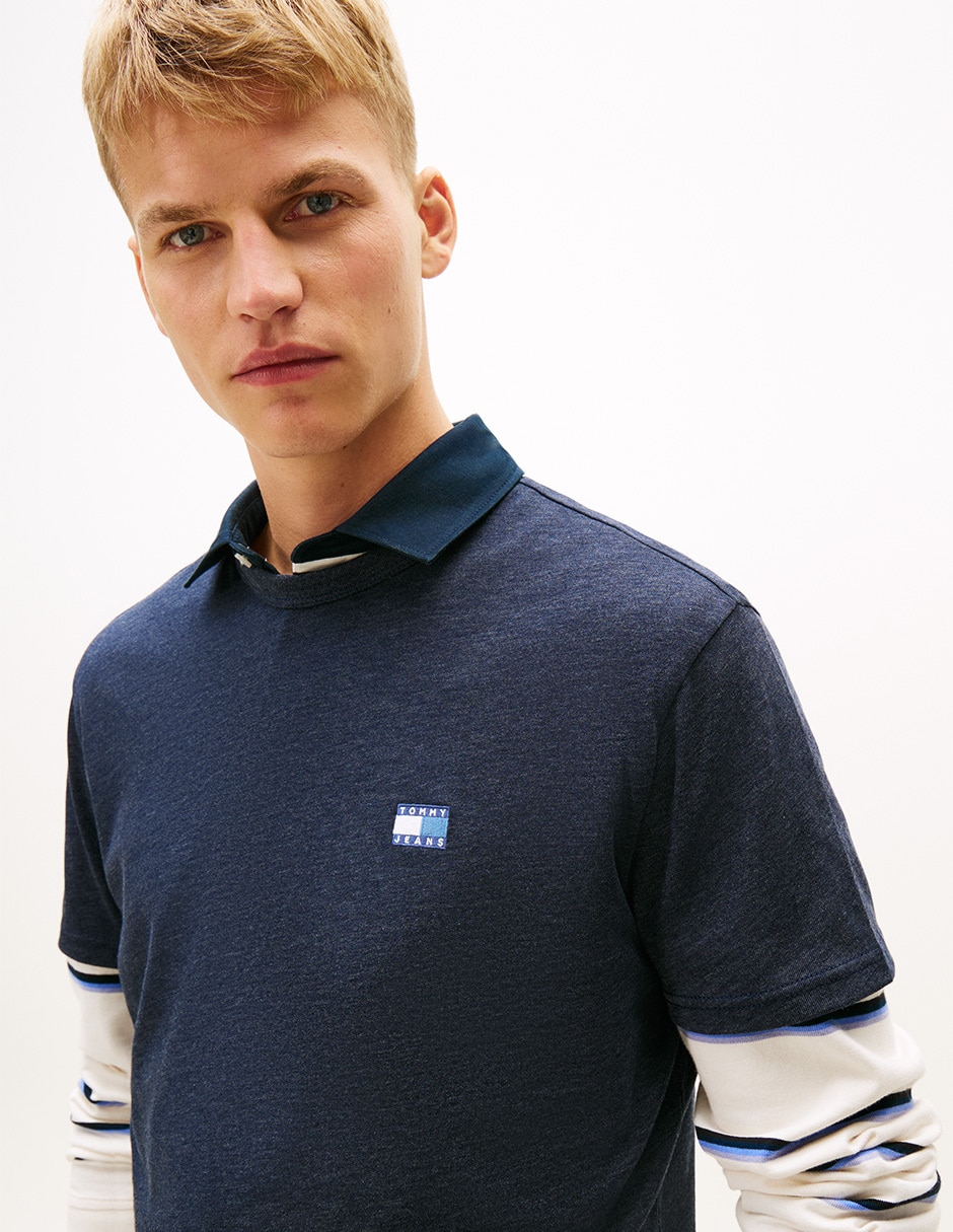 Playera Badge cuello redondo para hombre 2