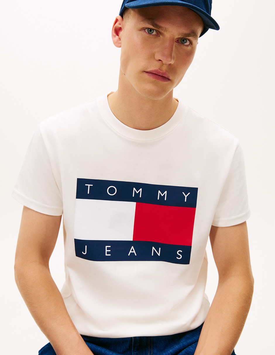Playera Ess Flag cuello redondo para hombre 4