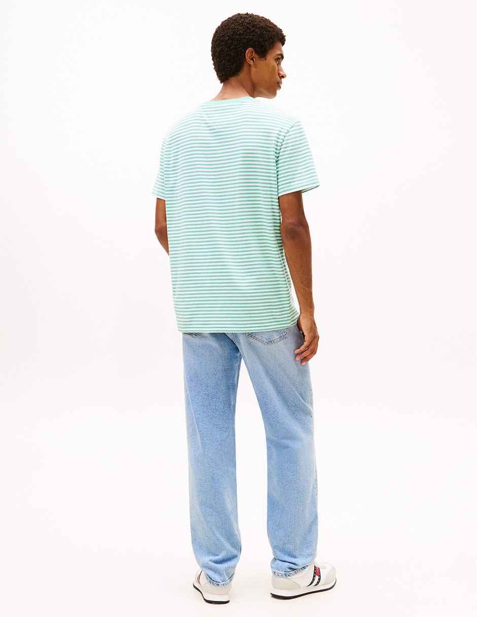 Playera Linear cuello redondo para hombre 2