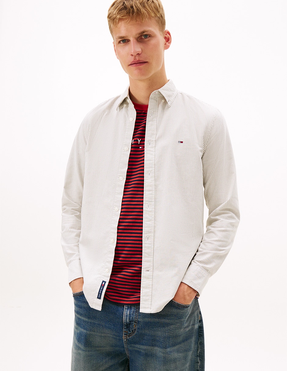 Camisa casual manga larga para hombre Camisa casual manga larga para hombre