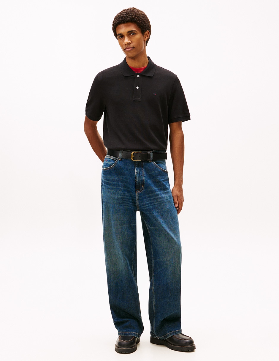 Playera tipo polo Classic Flag para hombre 4