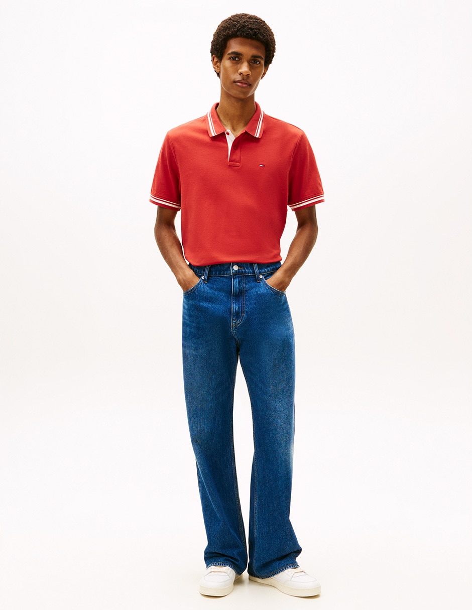 Playera tipo polo Classic Flag para hombre 2