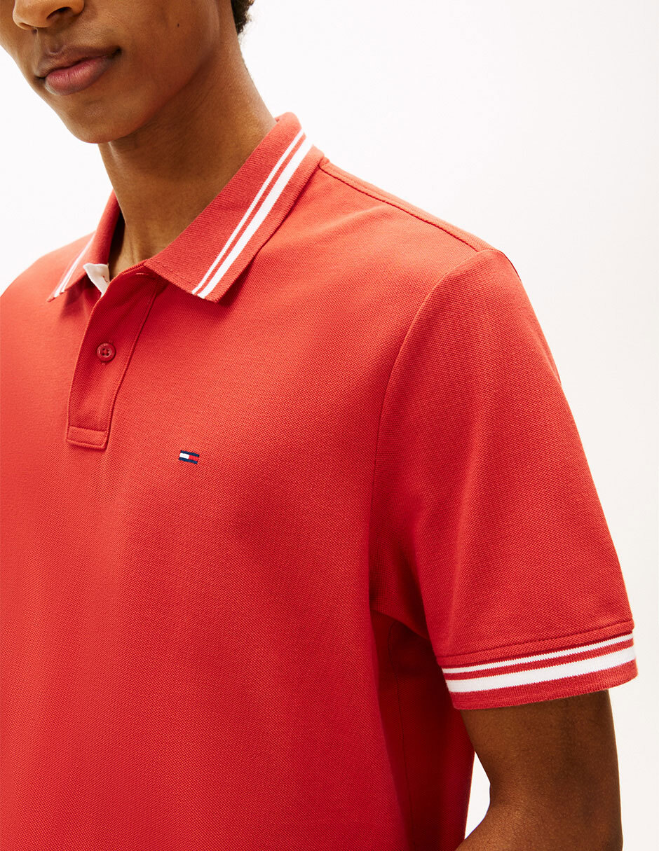 Playera tipo polo Classic Flag para hombre 4