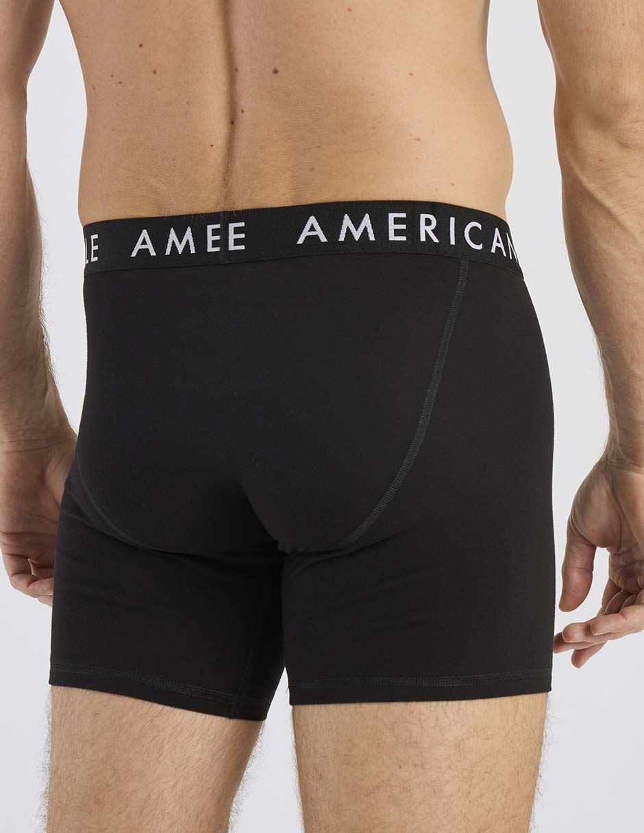Set bóxer brief de algodón para hombre 3 piezas 3