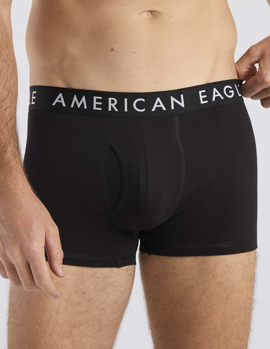 Set bóxer trunk de algodón para hombre 3 piezas