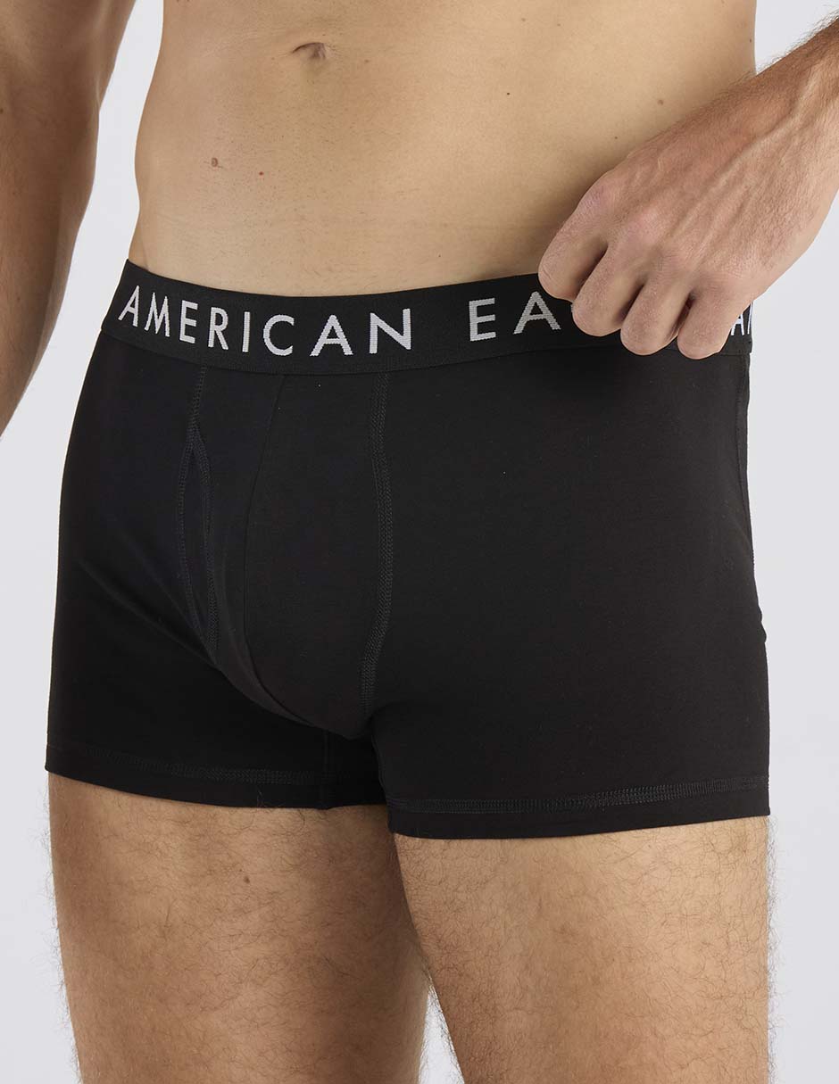 Set bóxer trunk de algodón para hombre 3 piezas 2
