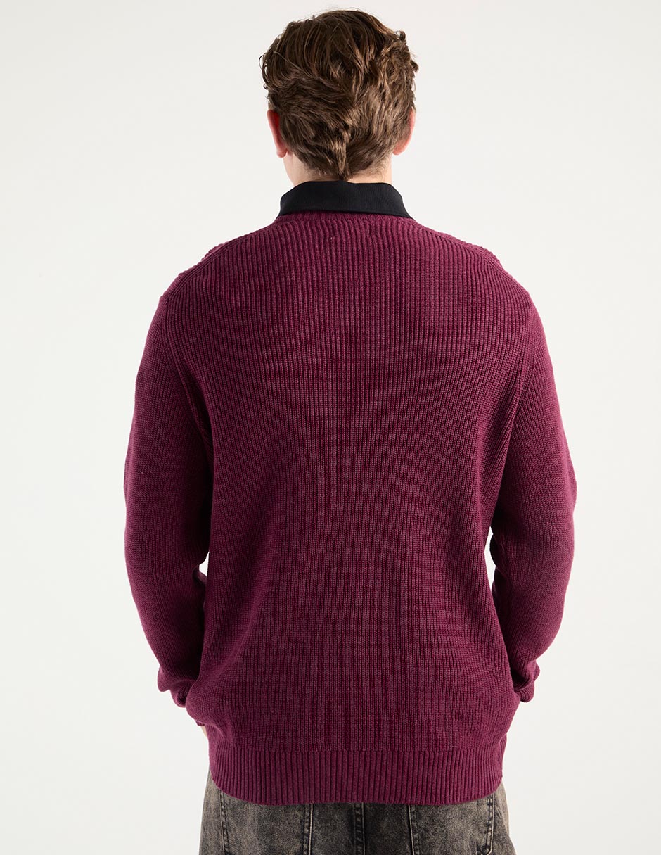 Suéter cuello redondo para hombre 2
