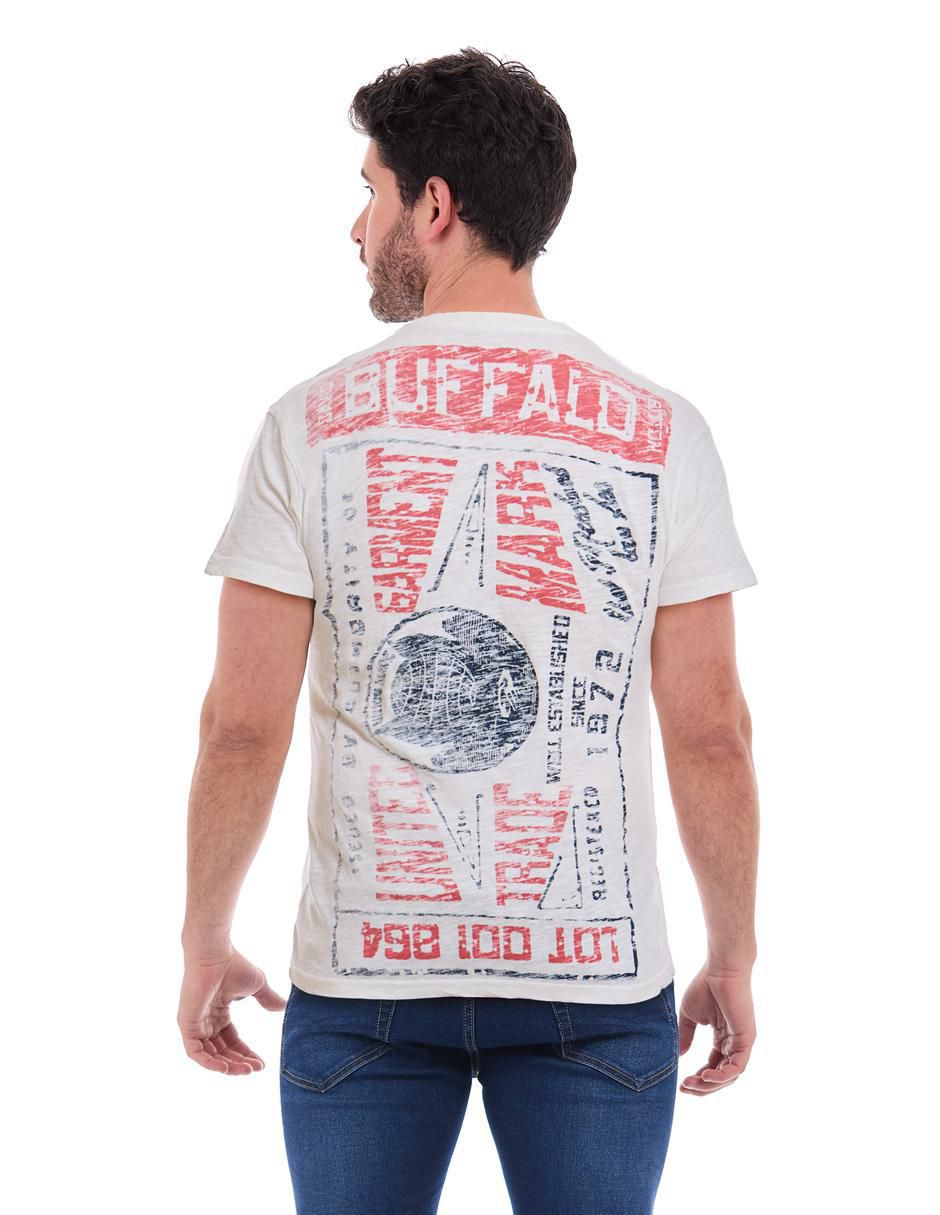 Playera cuello redondo para hombre 2