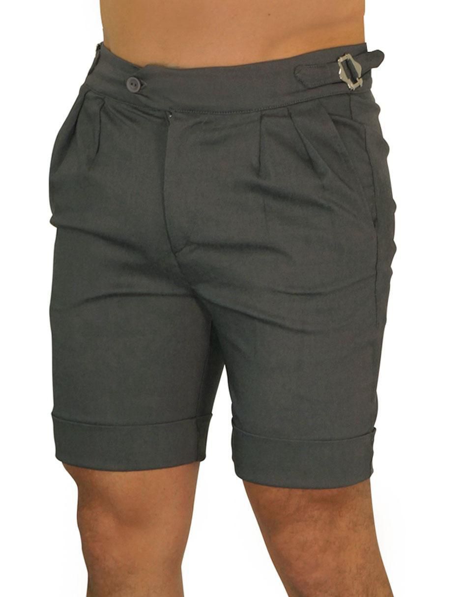 "short" john leopard "de" gabardina "para hombre"