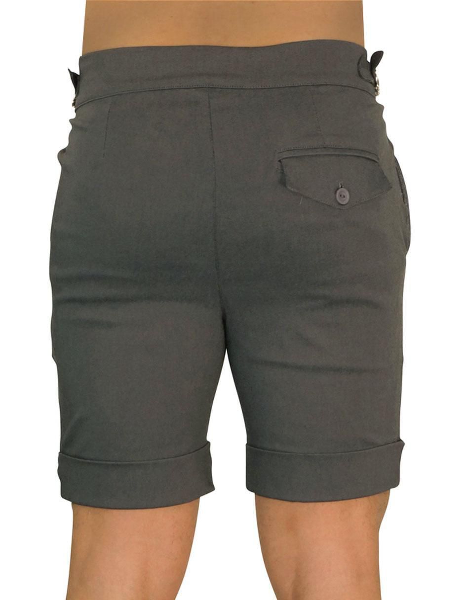 "short" john leopard "de" gabardina "para hombre"