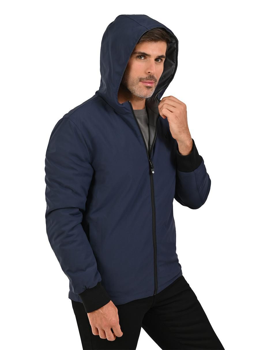Chamarra casual reversible para hombre 5