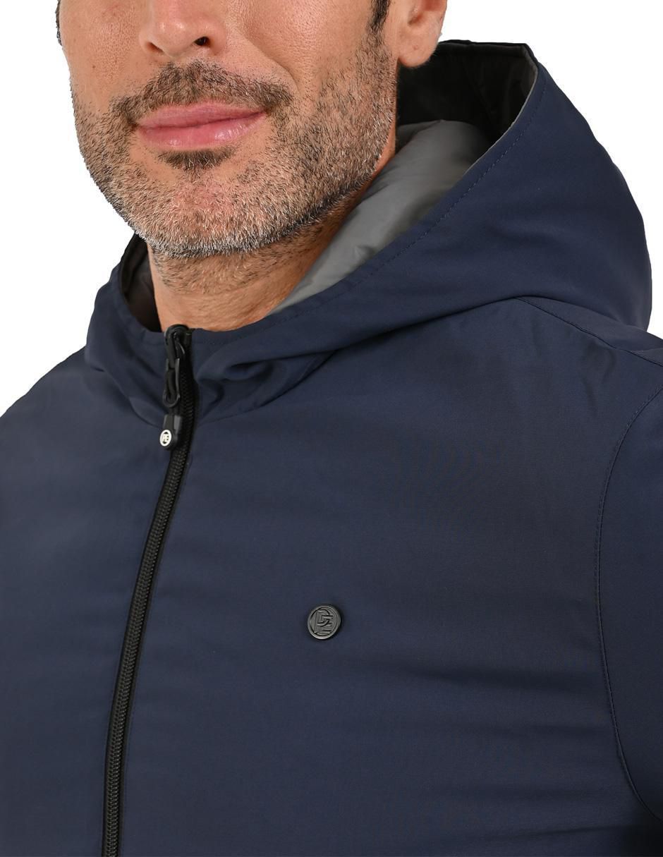 Chamarra casual reversible para hombre 6