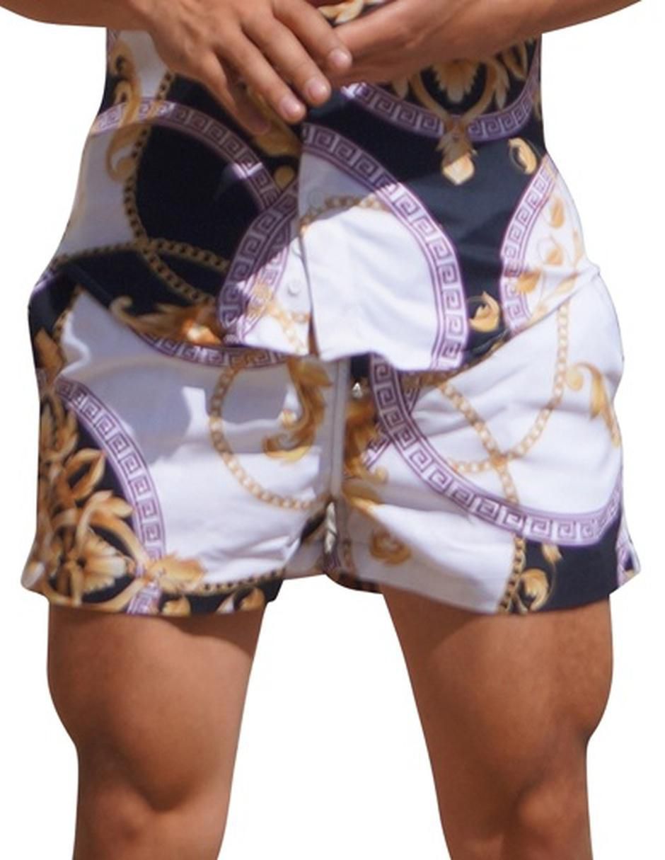 Traje de baño con bolsillos para hombre 4