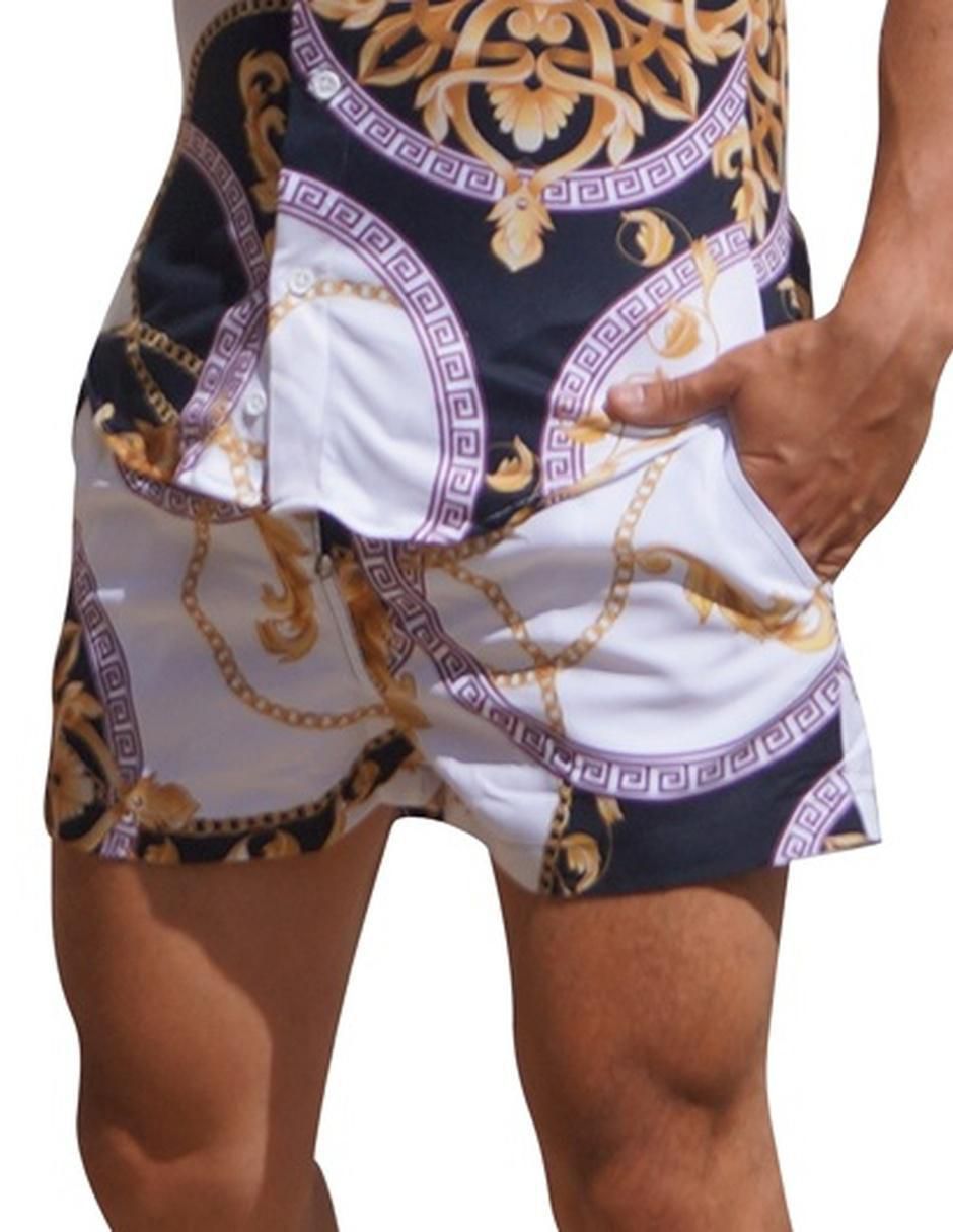 Traje de baño con bolsillos para hombre 5