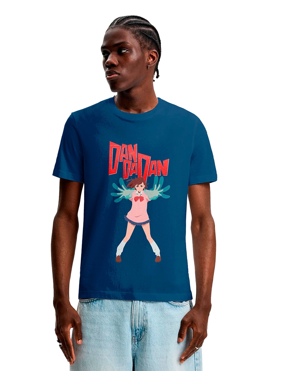 Playera Dandadan cuello redondo para hombre
