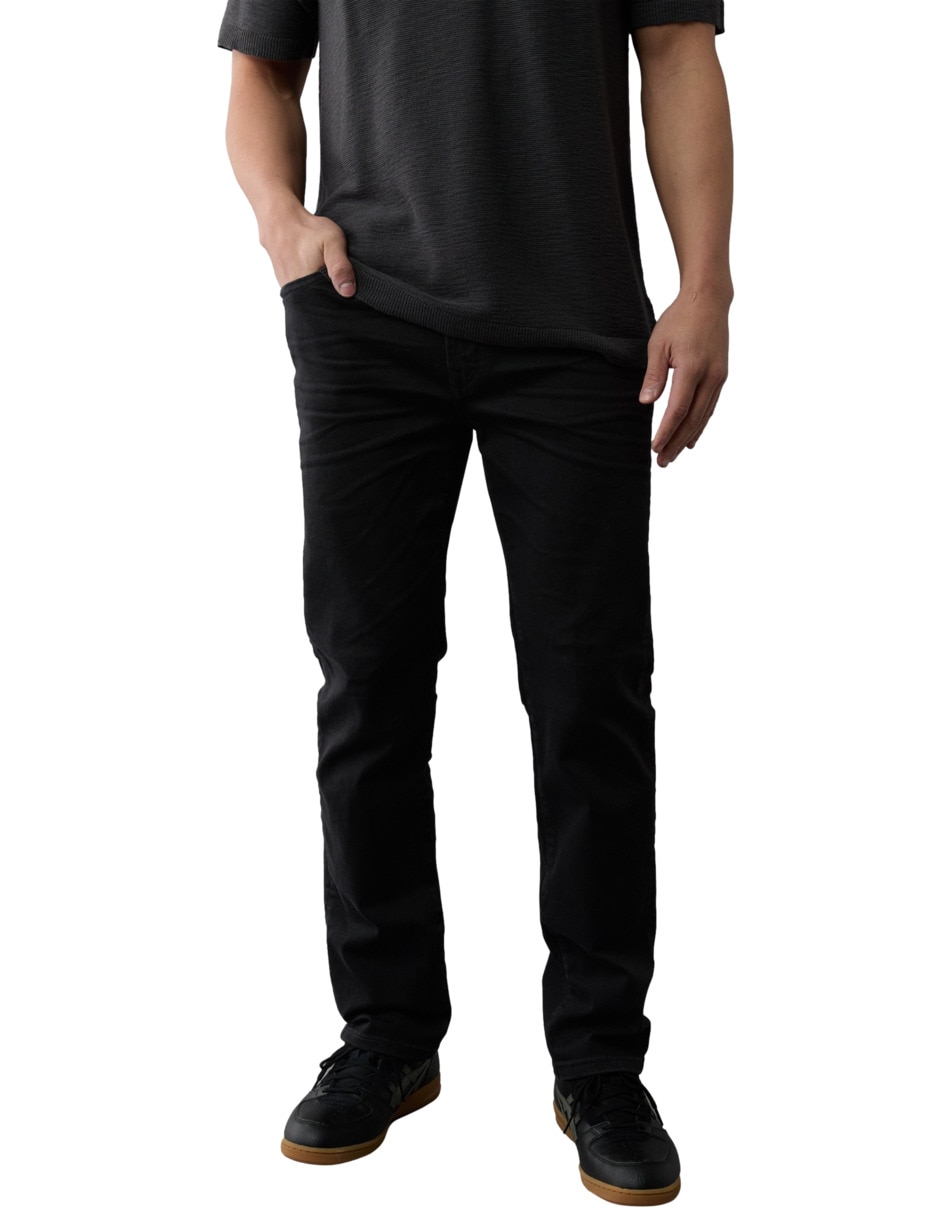 Jeans straight lavado obscuro para hombre Jeans straight lavado obscuro para hombre