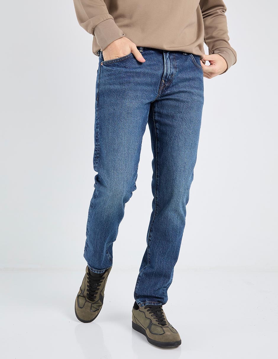 Jeans slim lavado medio para hombre Jeans slim lavado medio para hombre