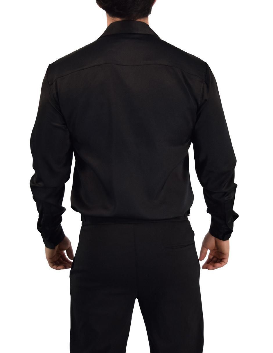 Camisa casual manga larga para hombre 10