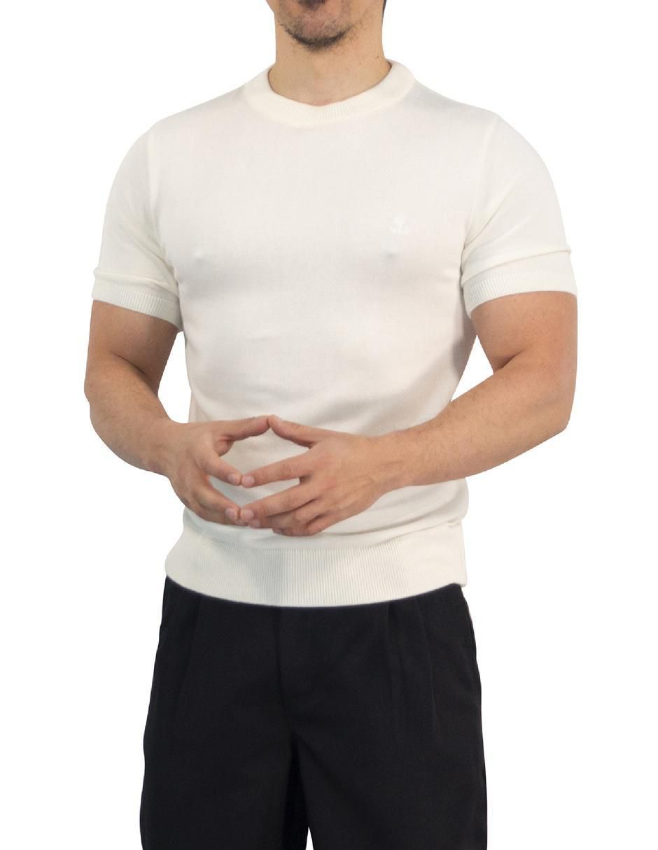 Playera cuello redondo para hombre 2