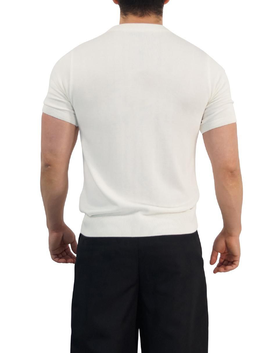 Playera cuello redondo para hombre 4