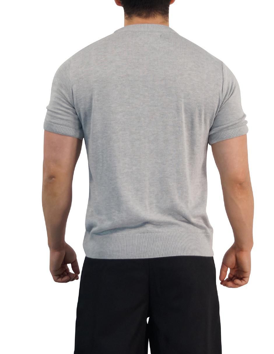 Playera John Leopard cuello redondo para hombre
