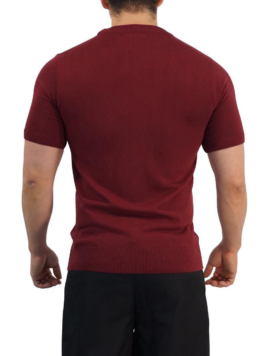 Playera John Leopard cuello redondo para hombre