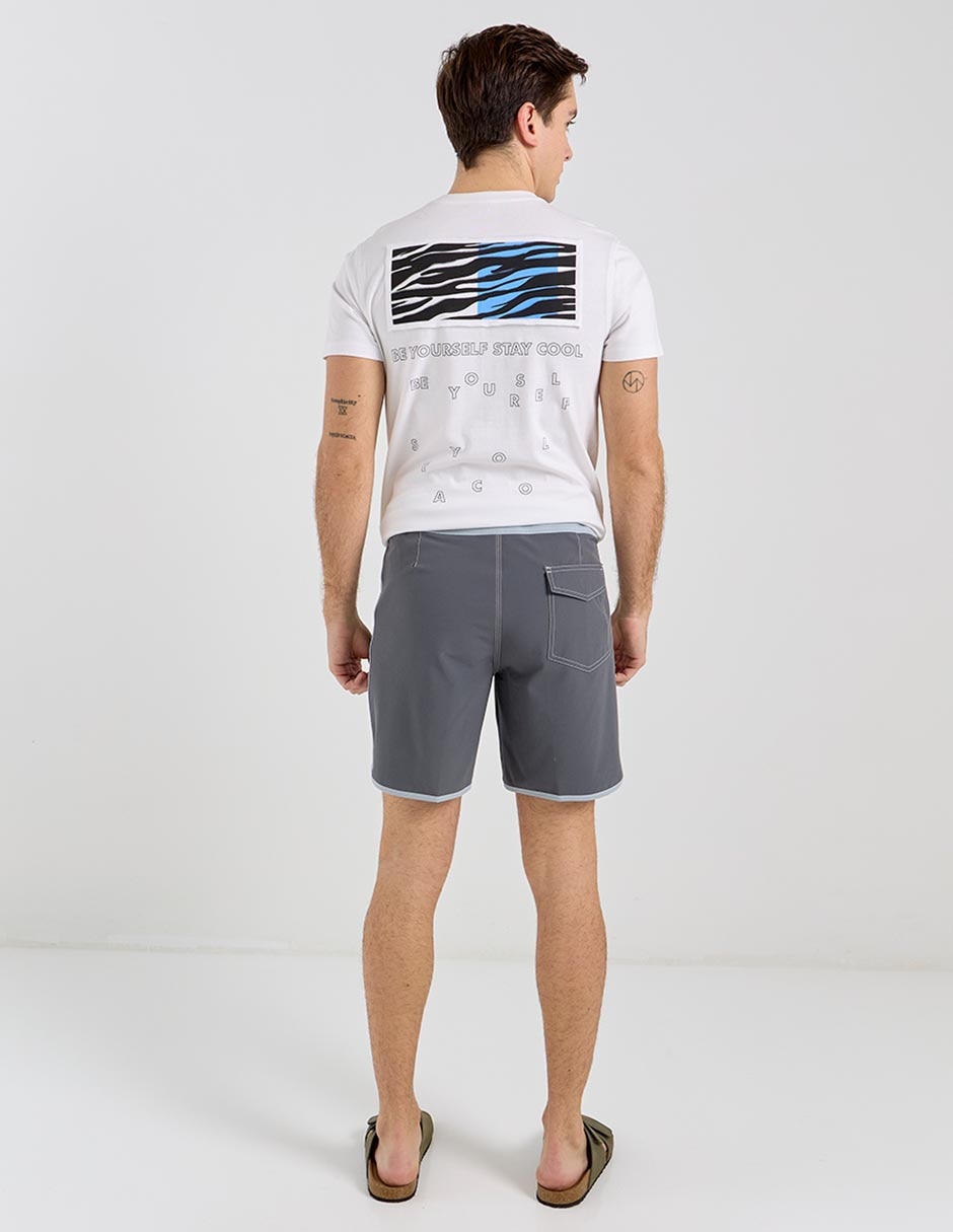 Traje de baño con bolsillo para hombre 2