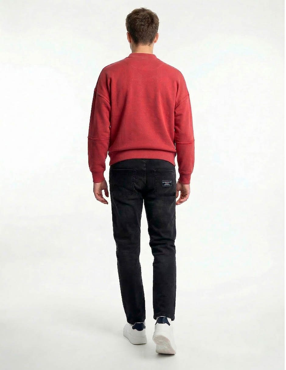 Jeans slim deslavado para hombre 2